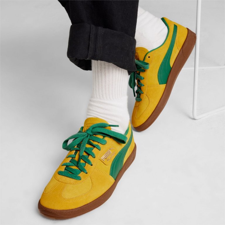 Giày Puma Palermo 'Pelé Yellow' 396463-12 - Ảnh 4