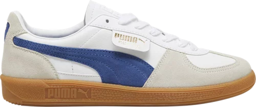 Giày Puma Palermo Leather 'White Clyde Royal Gum' 396464-06