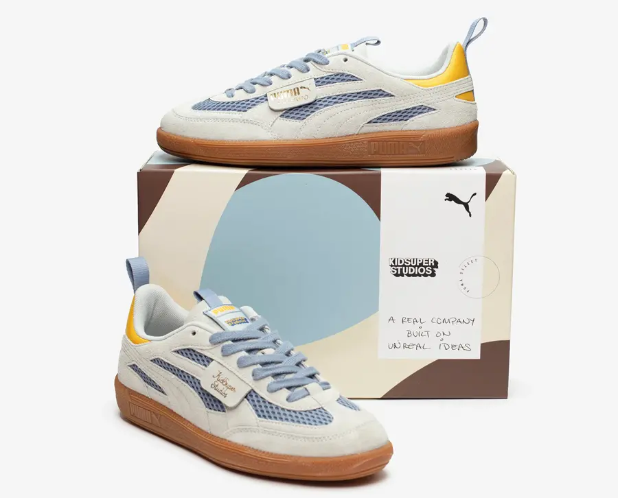Alternative view of Giày Puma Palermo x Kidsuper 'Ash Gray' 397306-02