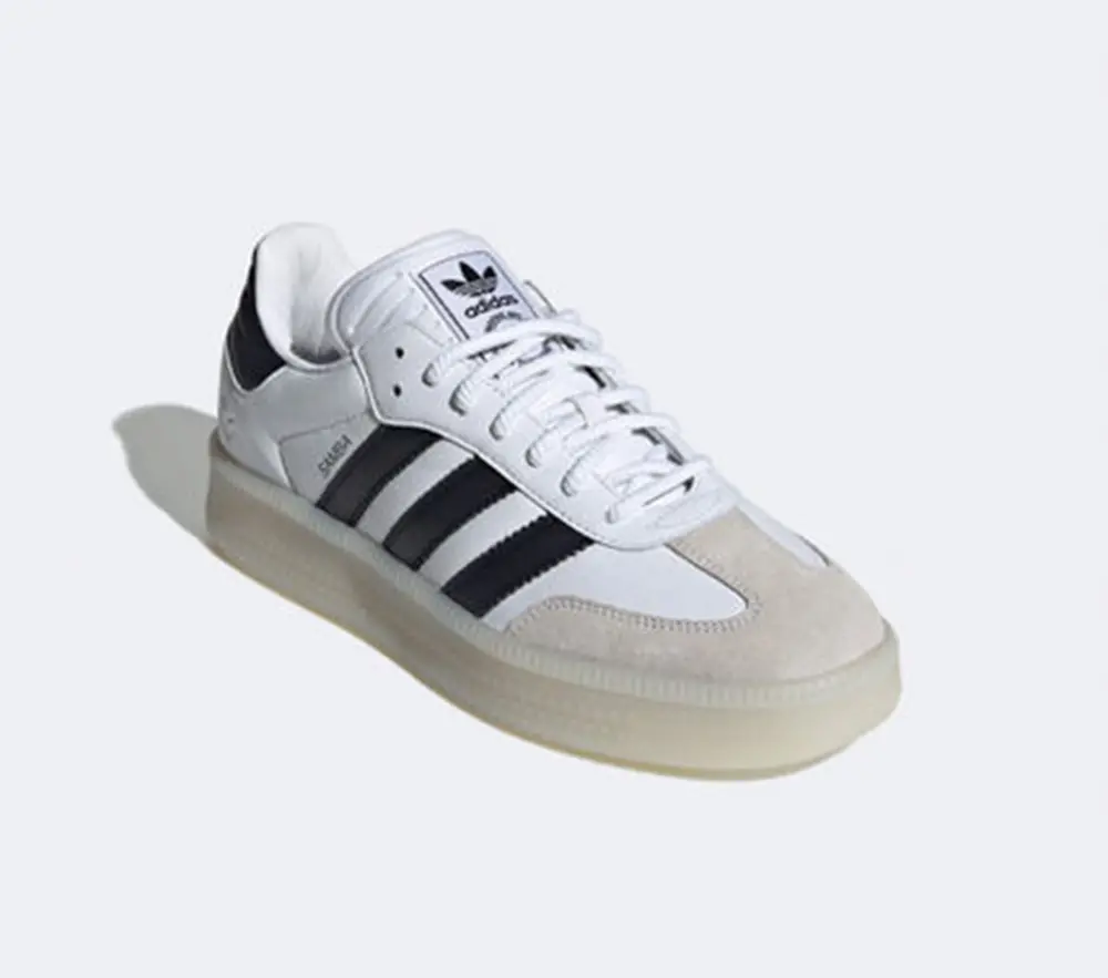 Giày Adidas Su Yiming x Samba XLG 'White Gold Black' IH8643 - Ảnh 8