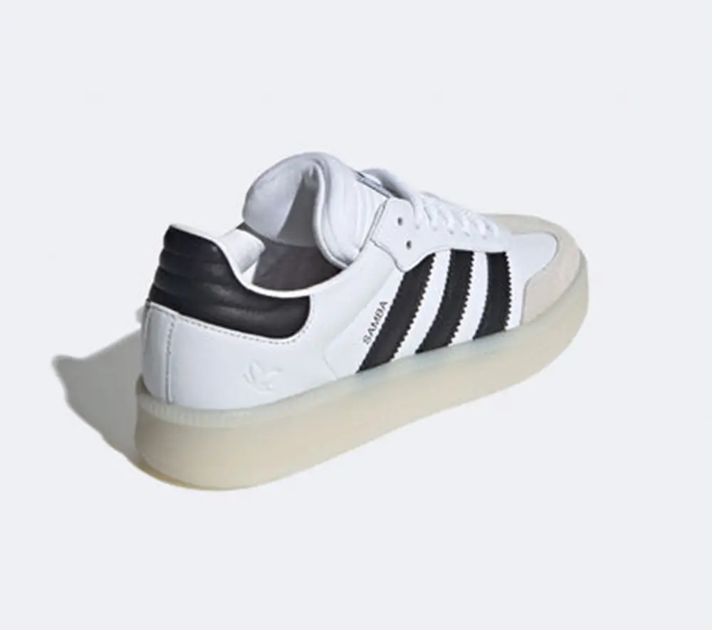 Giày Adidas Su Yiming x Samba XLG 'White Gold Black' IH8643 - Ảnh 7