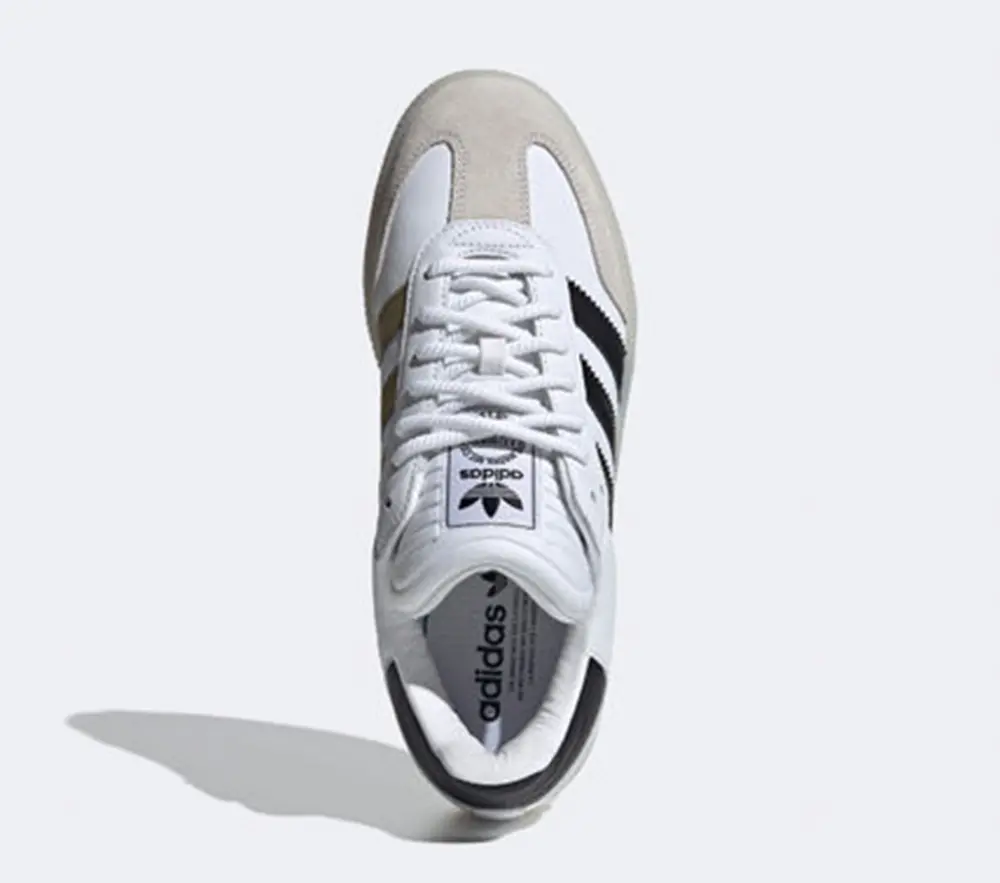 Giày Adidas Su Yiming x Samba XLG 'White Gold Black' IH8643 - Ảnh 6