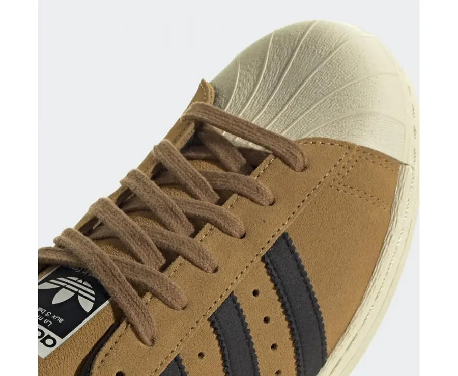 Alternative view of Giày Adidas Originals Superstar 82 'Brown' ID6108