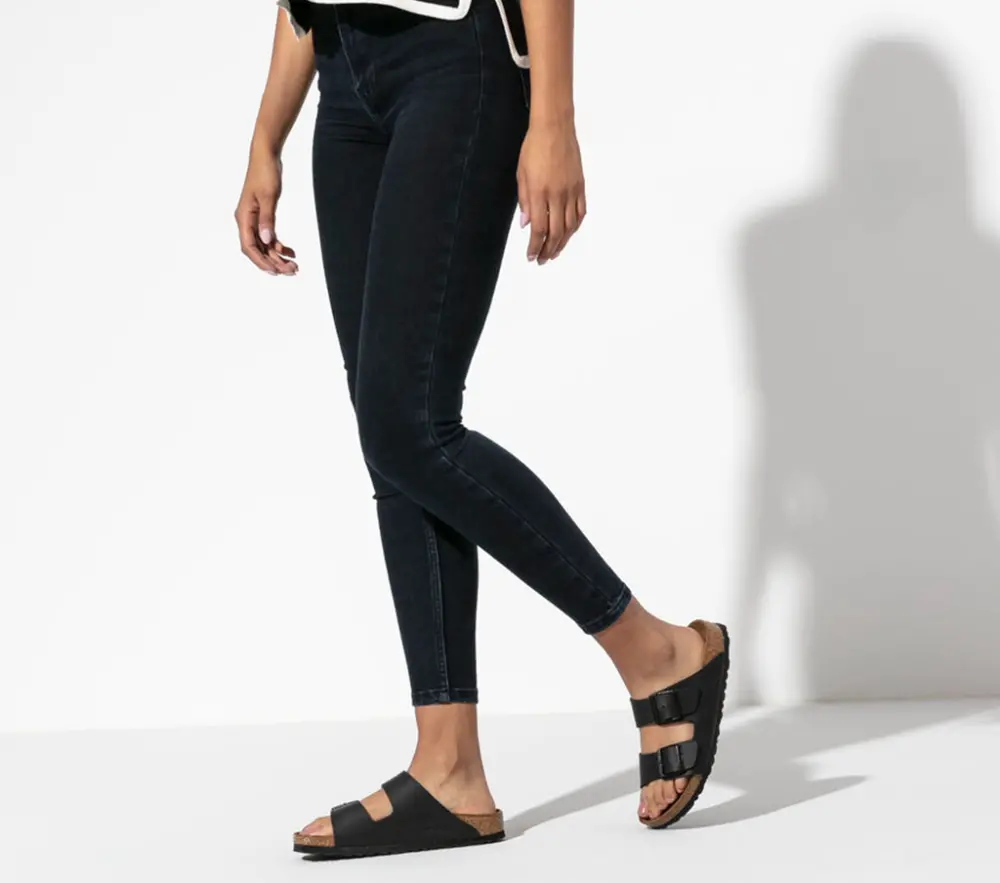 Dép Birkenstock Arizona Birko-Flor 'Black' 0051791 - Ảnh 3