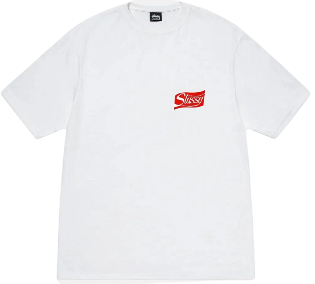 Áo Stussy Soda Can T-Shirt White