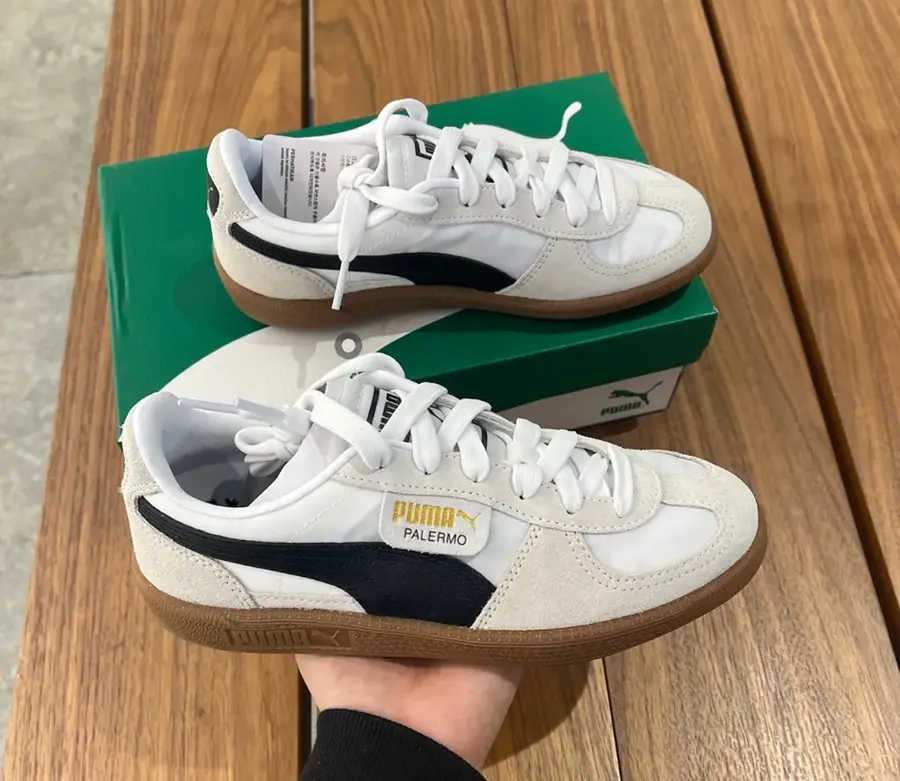 Giày Puma Palermo Unisex 'Gray Black' 399341-01 - Ảnh 5