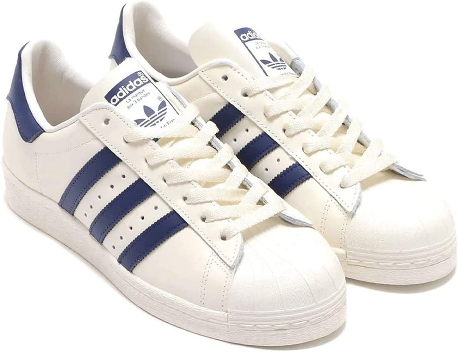Giày Adidas Originals Superstar 82 'White Dark Blue' GZ1537 - Ảnh 4