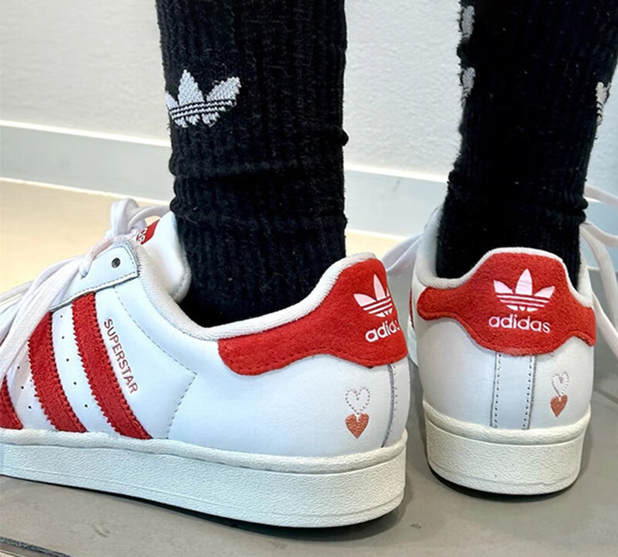 Giày Adidas Superstar 'Valentine's Day 2024' IG5958 - Ảnh 5