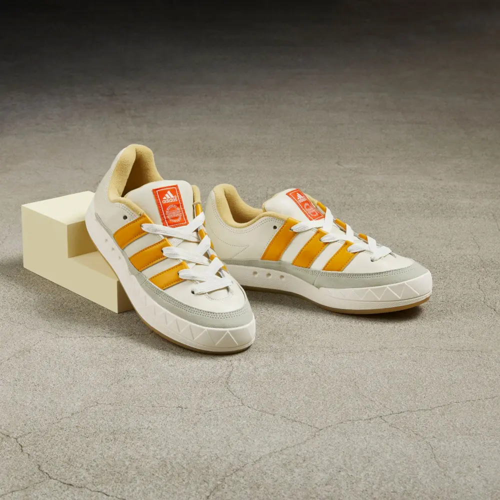 Giày Adidas Originals Adimatic Off White Preloved Orange IF1589 - Ảnh 3