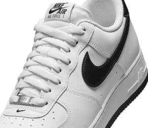 Alternative view of Giày Nike Air Force 1 '07 'Black White' FQ4296-101