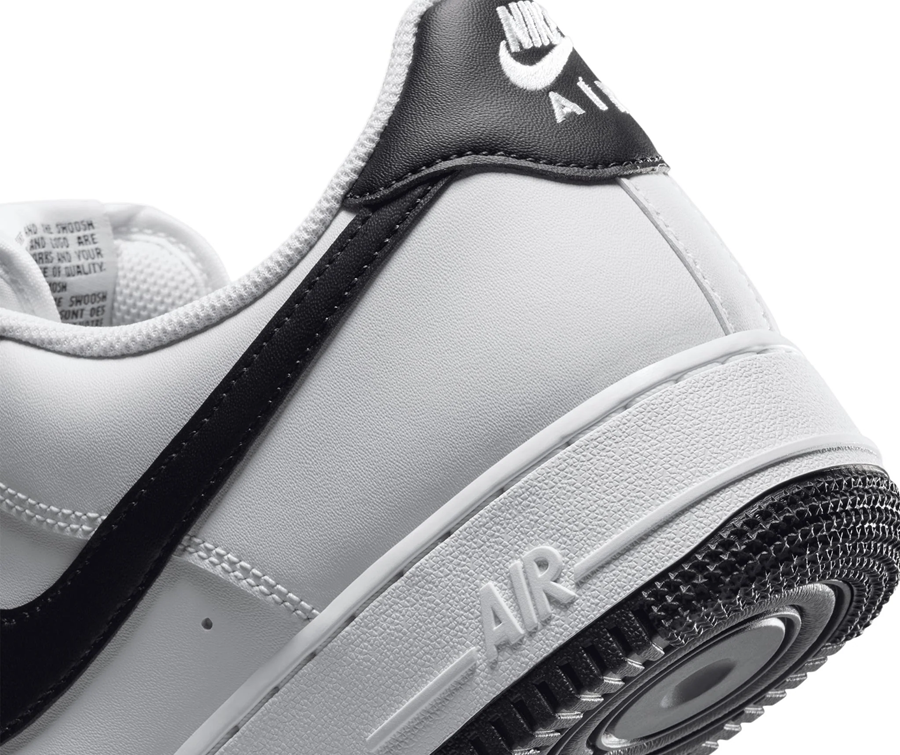 Giày Nike Air Force 1 '07 'Black White' FQ4296-101 - Ảnh 3