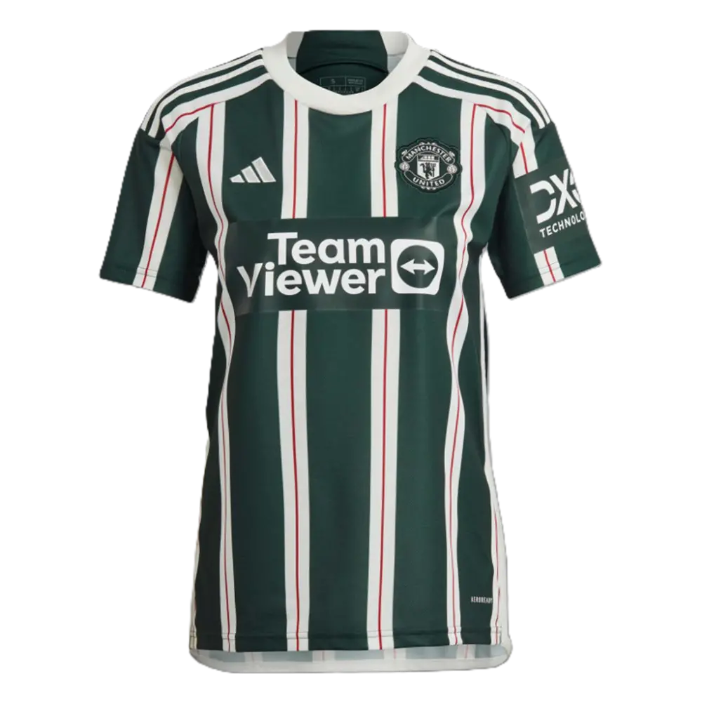 Áo Adidas Manchester United 23/24 Away Jersey ‘Green White’ HR3675