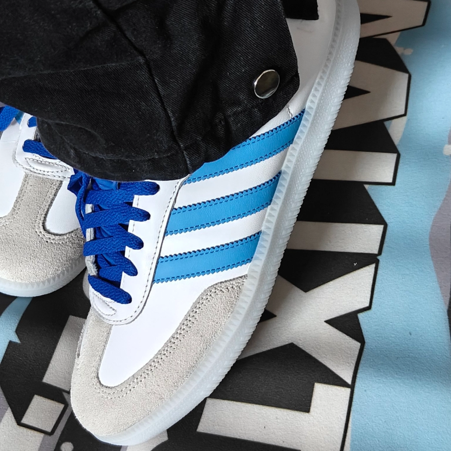 Giày Adidas Messi Samba 'Lucid Blue' ID3550 - Ảnh 5