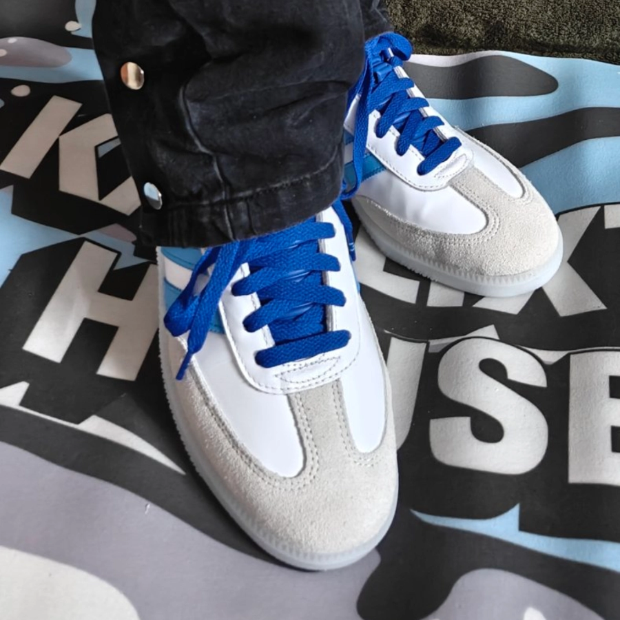 Giày Adidas Messi Samba 'Lucid Blue' ID3550 - Ảnh 3