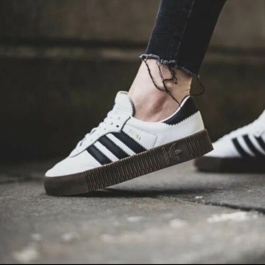 Giày Adidas Palace x Puig Samba ‘White Black’ HQ6098 - Ảnh 3