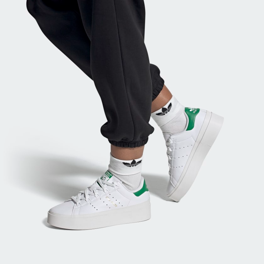 Giày Adidas Stan Smith Bonega ‘White Green’ GY9310 - Ảnh 4