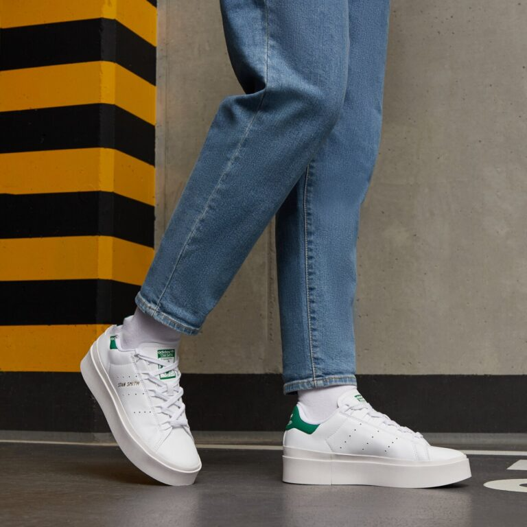 Giày Adidas Stan Smith Bonega ‘White Green’ GY9310 - Ảnh 6