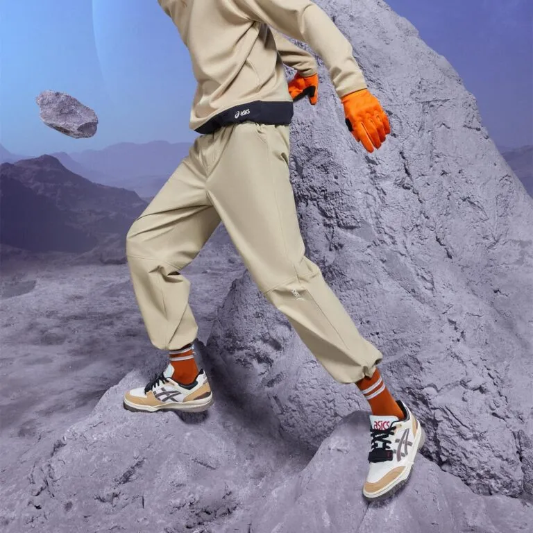 Giày Asics Gel Spotlyte V2 Low ‘White Brown’ 1203A258-104 - Ảnh 3