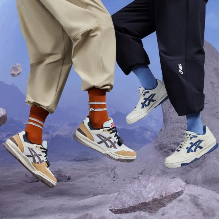 Giày Asics Gel Spotlyte V2 Low ‘White Brown’ 1203A258-104 - Ảnh 2