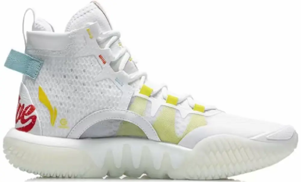 Giày Li-Ning Badfive 2 High ‘White Rainbow’ ABFR001-3