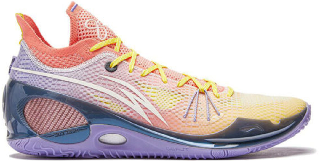 Giày LiNing Ultra V2 ‘Red Pink Rose Purple’ ABAU047-4