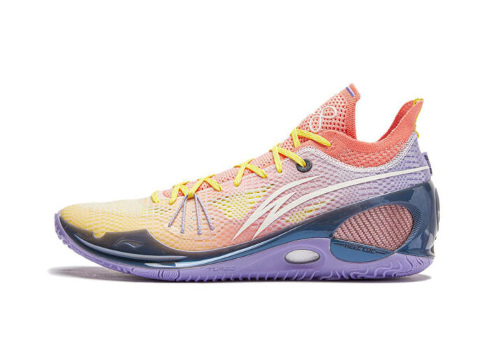 Giày LiNing Ultra V2 ‘Red Pink Rose Purple’ ABAU047-4 - Ảnh 2