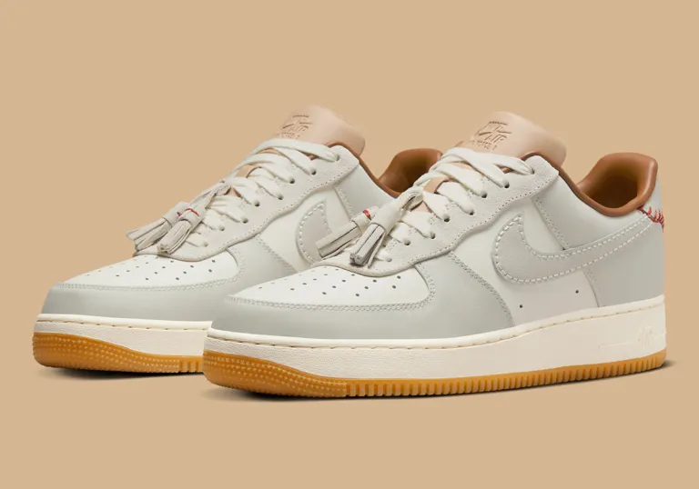 Giày Nike Air Force 1 Low ‘Tassels Light Bone’ HF5697-001 - Ảnh 6