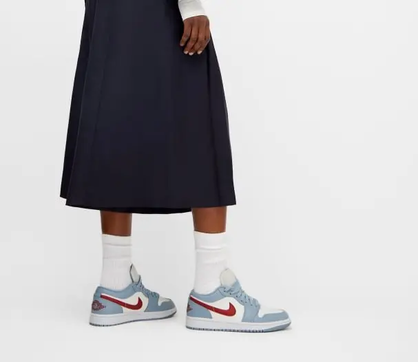 Giày Nike Air Jordan 1 Low ‘Blue Whisper’ DC0774-164 - Ảnh 6