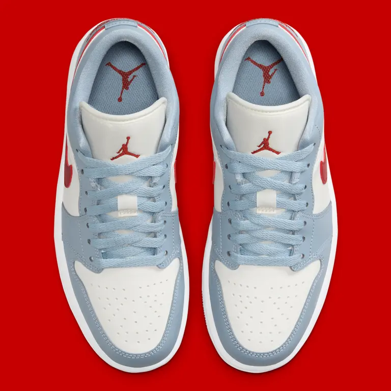 Giày Nike Air Jordan 1 Low ‘Blue Whisper’ DC0774-164 - Ảnh 4