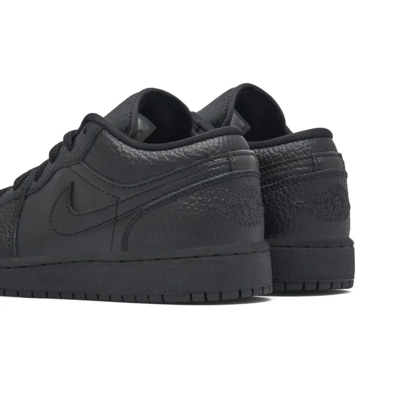 Giày Nike Air Jordan 1 Low ‘Triple Black’ 553560-091 - Ảnh 3