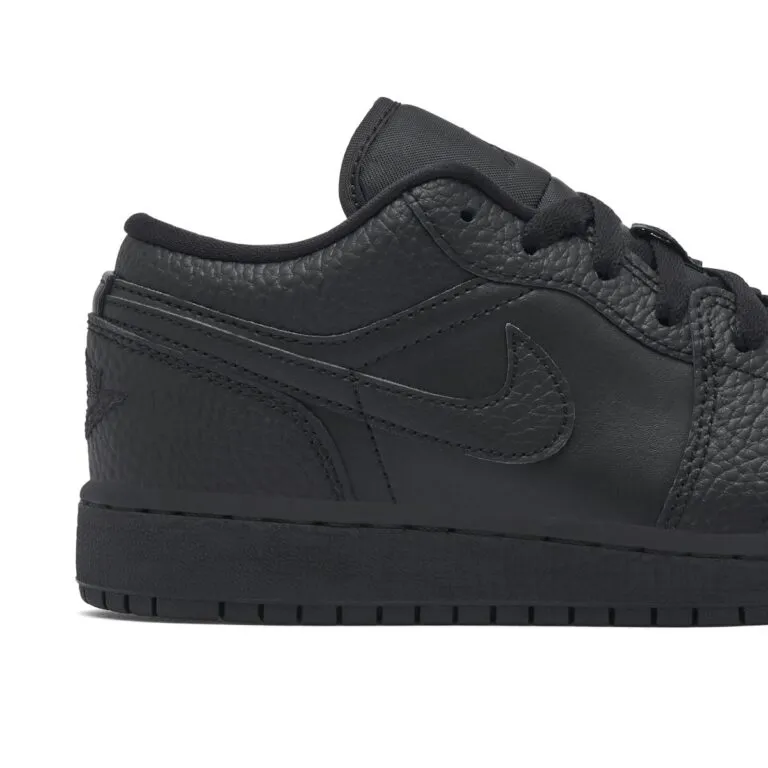 Giày Nike Air Jordan 1 Low ‘Triple Black’ 553560-091 - Ảnh 2