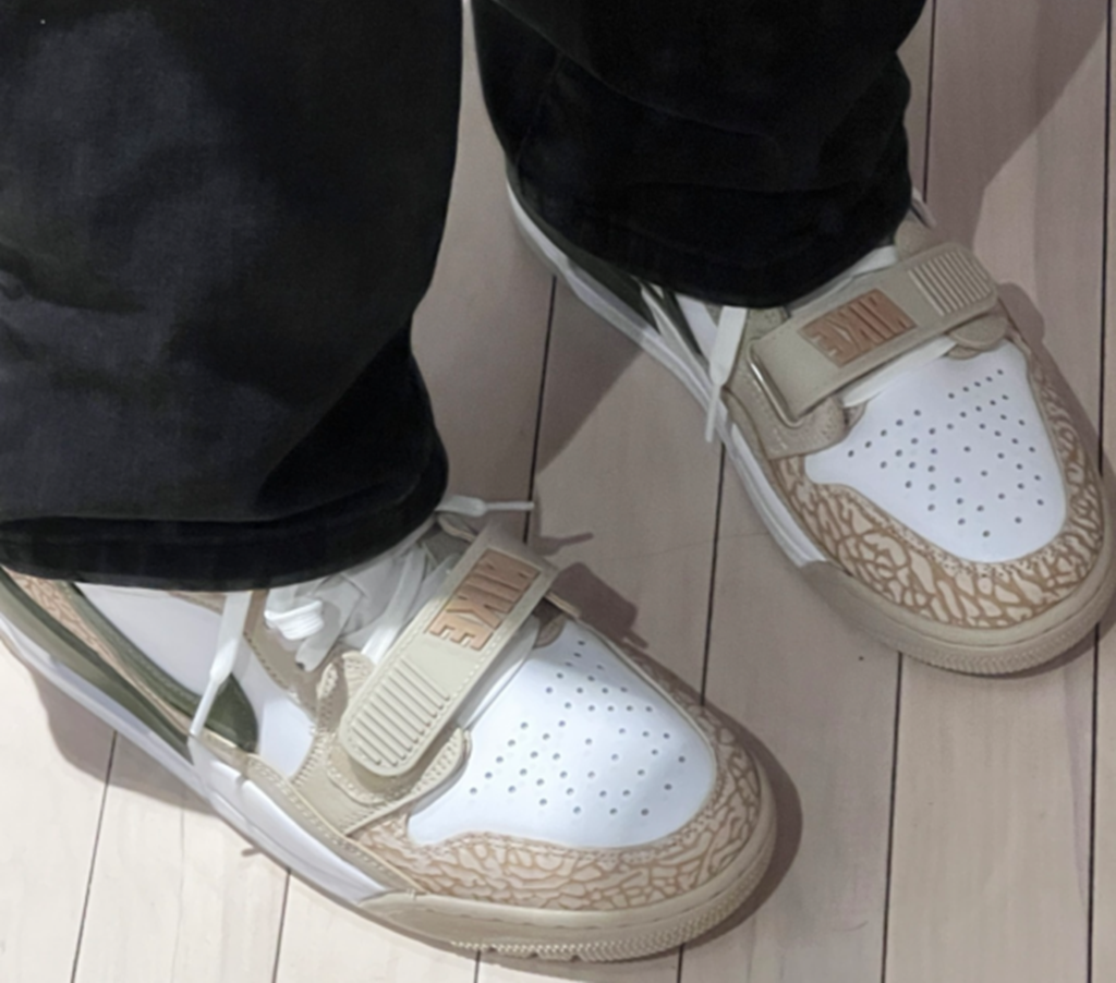 Giày Nike PSG x Air Jordan Legacy 312 Low ‘Fourth Kit’ FZ4358-100 - Ảnh 4