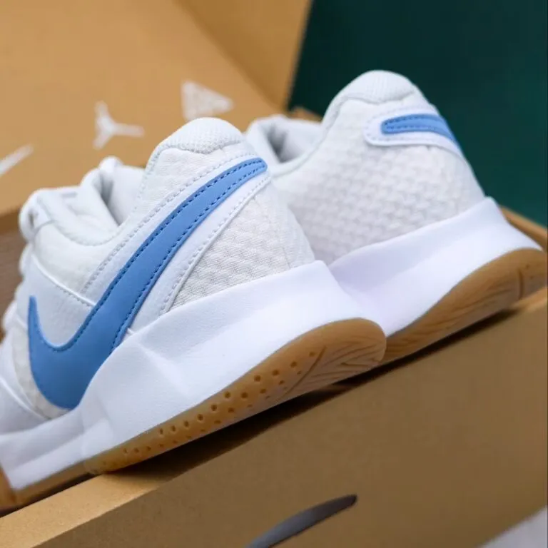 Giày Nike Court Lite 4 ‘White Light Blue Gum’ FD6575‑106 - Ảnh 3