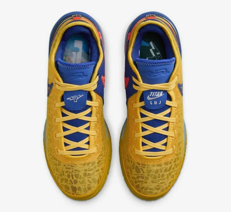 Giày Nike Zoom LeBron NXXT x Titan ‘Gold’ DZ2916-700 - Ảnh 5