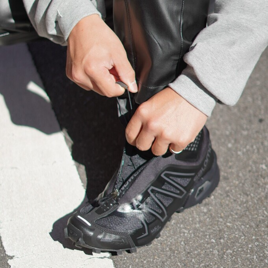 Giày Salomon Snowcross ‘Black Magnet’ L41760300 - Ảnh 3