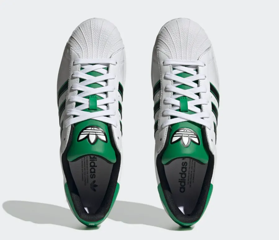 Alternative view of Giày Adidas Originals Superstar ‘Green White’ ID4670