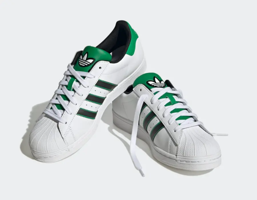 Giày Adidas Originals Superstar ‘Green White’ ID4670 - Ảnh 3