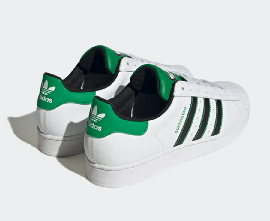 Giày Adidas Originals Superstar ‘Green White’ ID4670 - Ảnh 4