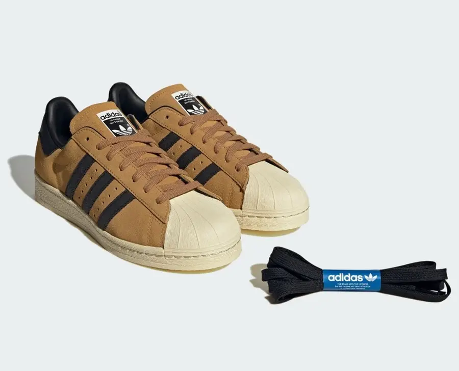 Giày Adidas Originals Superstar 82 'Brown' ID6108 - Ảnh 3