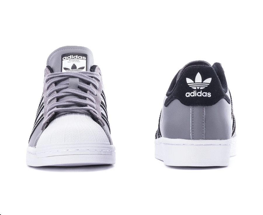 Giày Adidas Originals Superstar 'Grey Black' IF7981 - Ảnh 5