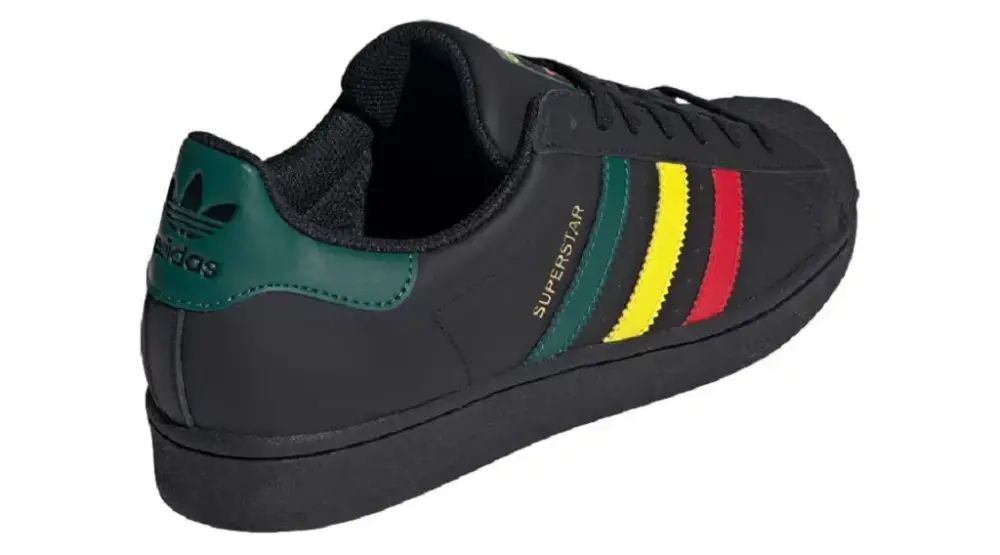 Alternative view of Giày Adidas Samba OG 'Rasta Black' IH3121