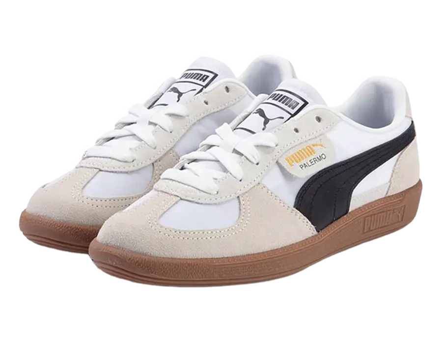 Alternative view of Giày Puma Palermo Unisex 'Gray Black' 399341-01