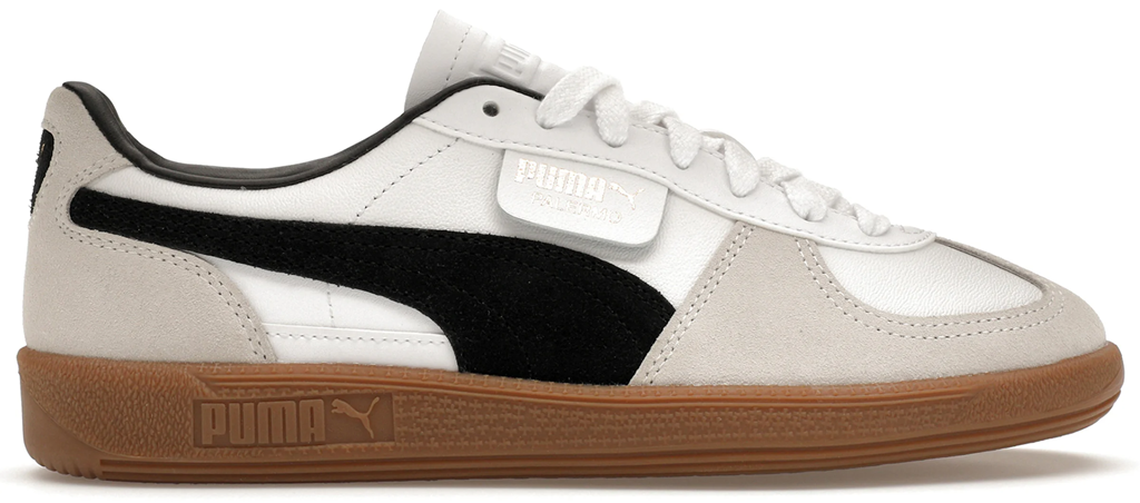 Giày Puma Palermo Leather 'White Black Gum' 396464-01