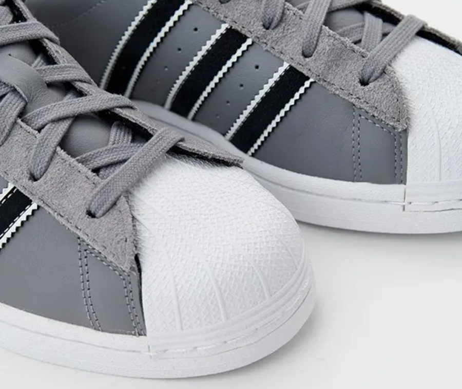Giày Adidas Originals Superstar 'Grey Black' IF7981 - Ảnh 3