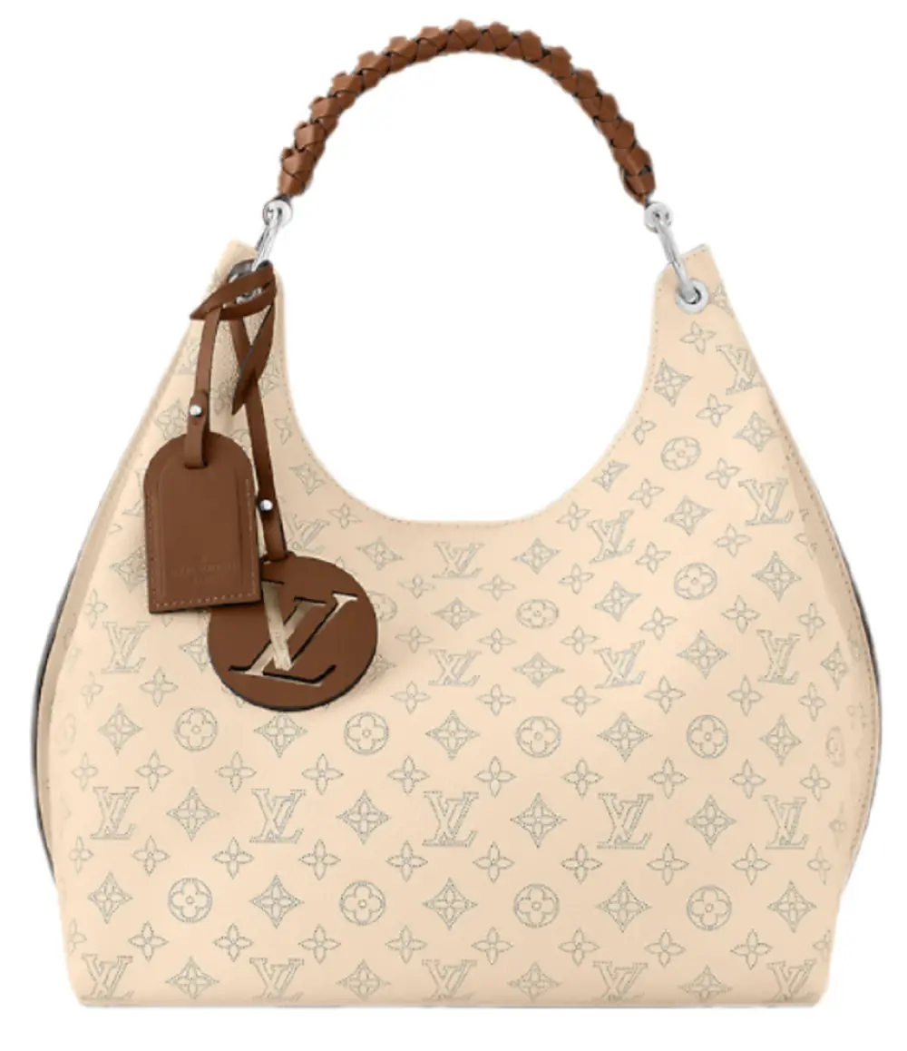 Túi Louis Vuitton Carmel Mahina Leather 'Cream' M53188