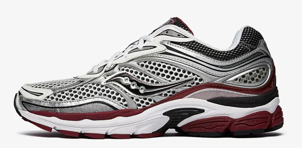Giày Saucony Progrid Omni 9 Silver Red S70739-1 - Ảnh 4