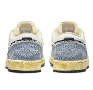 Alternative view of Giày Nike Air Jordan 1 Low ‘Sashiko Denim’ FN7670-493