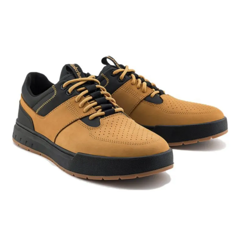 Giày Timberland Baskets Maple Grove ‘Brown Black’ A2E7D - Ảnh 5