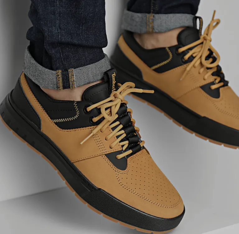 Giày Timberland Baskets Maple Grove ‘Brown Black’ A2E7D - Ảnh 4