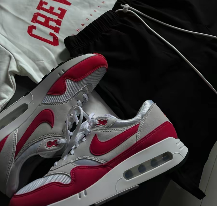 Giày Nike Air Max 1 ‘Sport Red’ DZ3307-003 - Ảnh 4